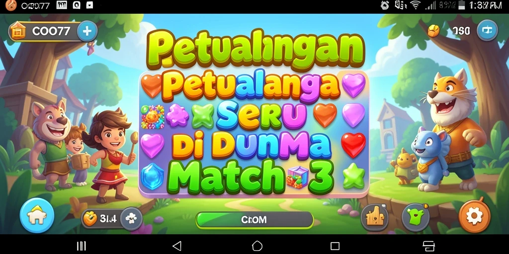 Menampilkan gameplay seru dan penuh warna dari COO77.