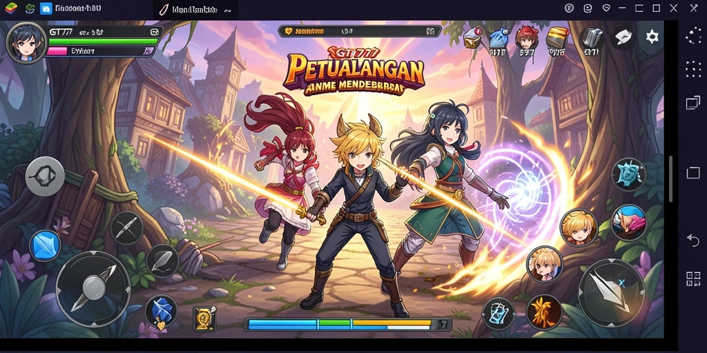 Tangkap momen seru dalam gameplay Anime GT777.