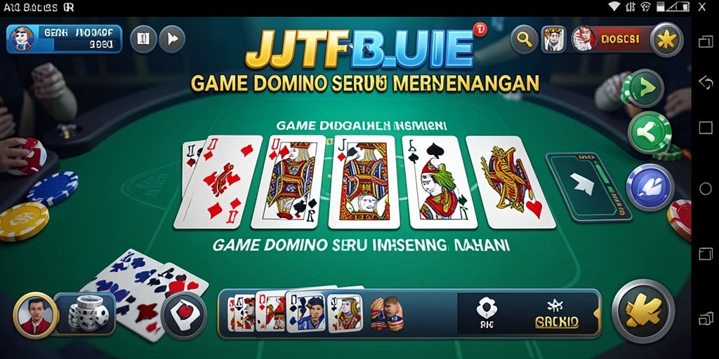 Tampilan gameplay JTBLUE yang menarik dan mengasyikkan.