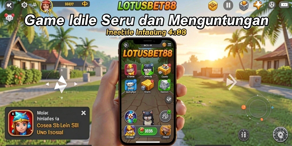 Tangkapan layar dari gameplay LTUSBET88 yang menggambarkan keseruan permainan Idle.