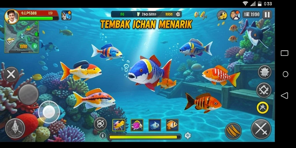 Screenshot dari gameplay Tembak Ikan yang menarik di LPO88.