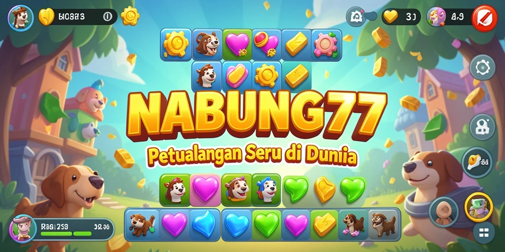 Tampilkan gameplay seru dan penuh warna di NABUNG77.