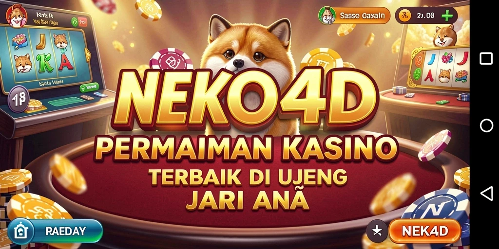 Gameplay seru dan interaktif dari NEKO4D di aplikasi Kasino.