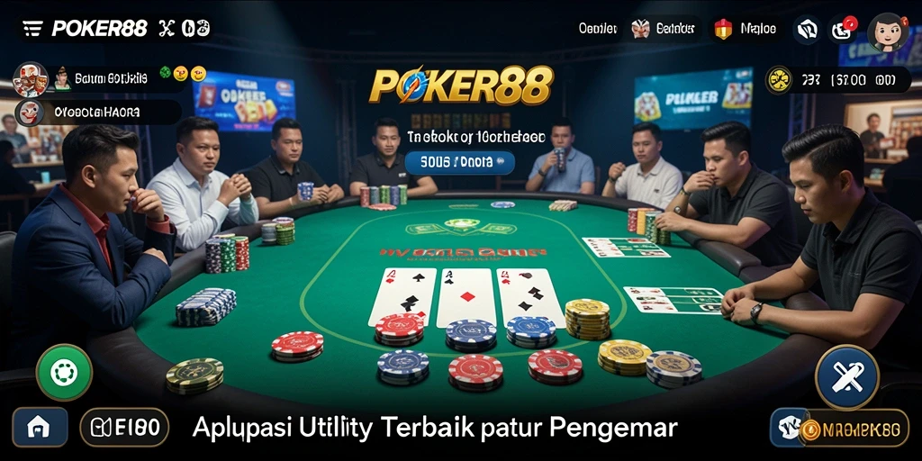 Tampilan menarik dan antarmuka pengguna POKER88 untuk pengalaman poker yang optimal.