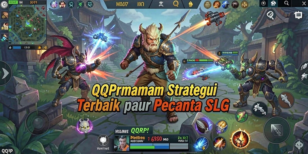 Tangkap momen mendebarkan dalam pertempuran strategi di QQRP.