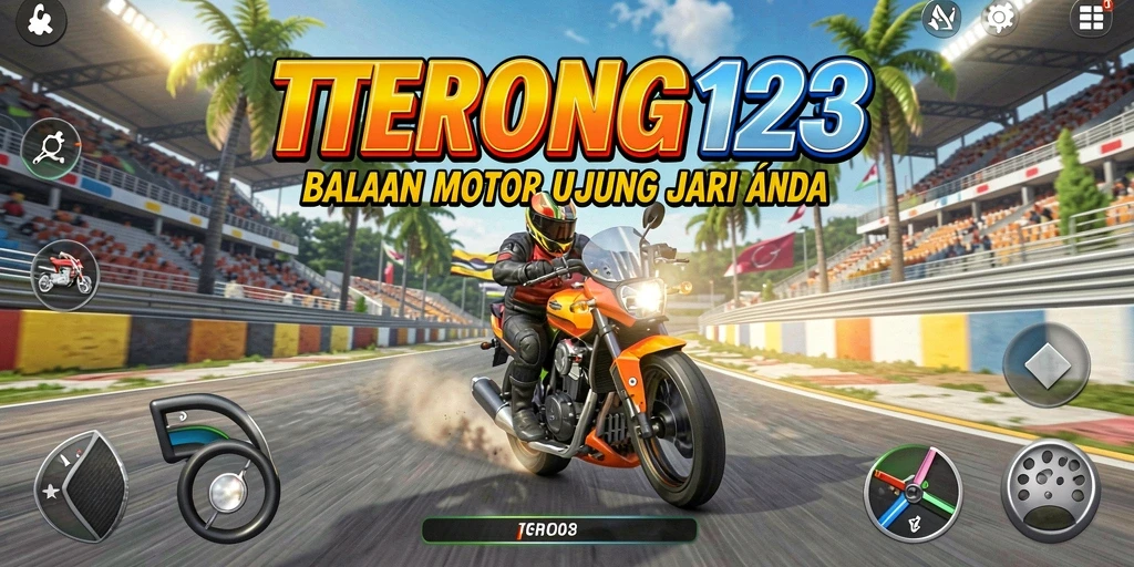 Gameplay seru balapan motor di TERONG123 yang menegangkan.