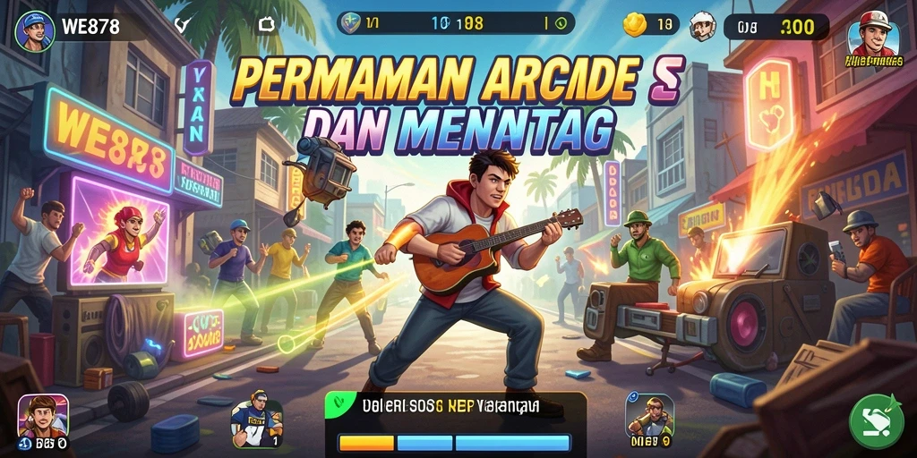 Tangkapan layar gameplay WE878 yang menampilkan aksi seru dan mendebarkan.
